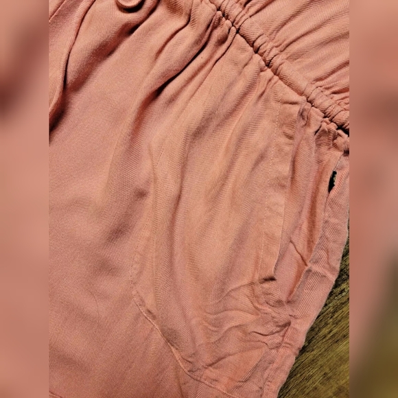 La Vie En Rose Aqua roll tab sleeve romper - Picture 4 of 13